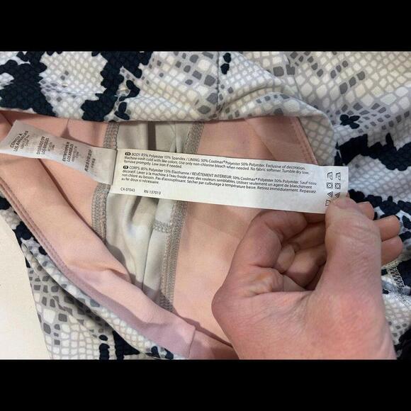 Balance Collection Womens Contender High Rise Yoga Legging Snake Print SMALL - Picture 12 of 13